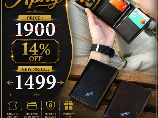 Mens new unique wallet