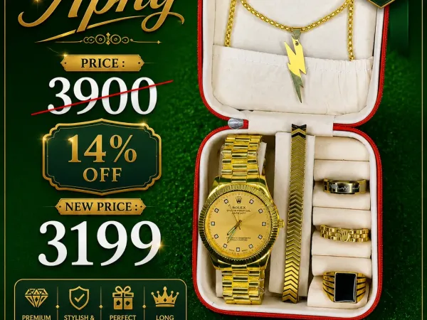 Mens watch gift set