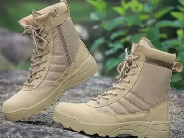 Men army boots