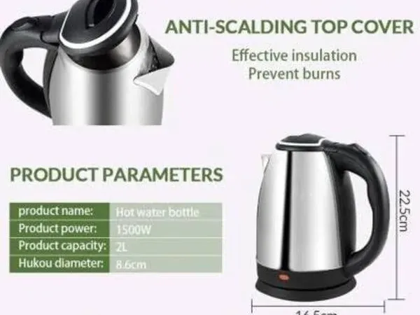 Stainless steel electric kettle