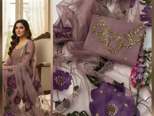 Fancy wedding 2piece dress